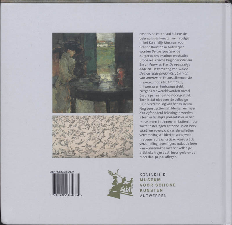 Achterkant van James Ensor