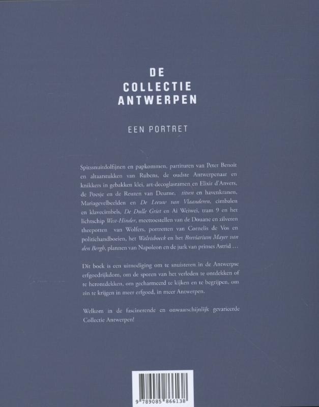 Achterkant van De Collectie Antwerpen