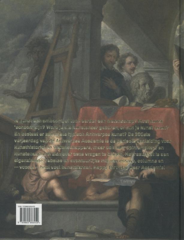 Achterkant van Kunst Antwerpen academie 350