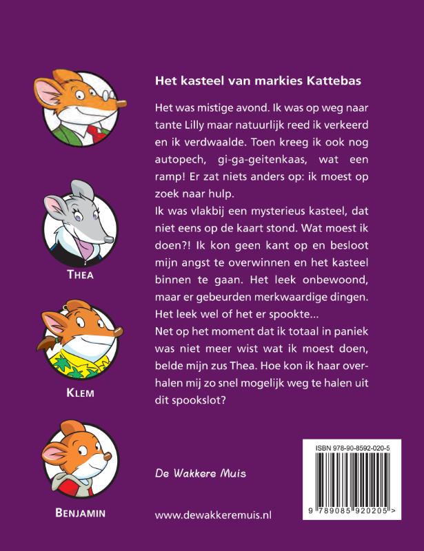 Achterkant van Het kasteel van Markies Kattebas