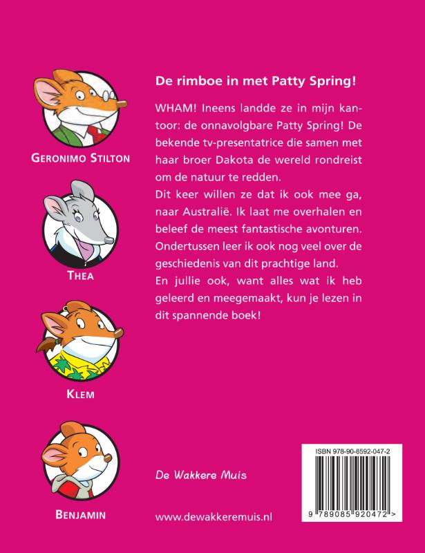 Achterkant van De rimboe in met Patty Spring