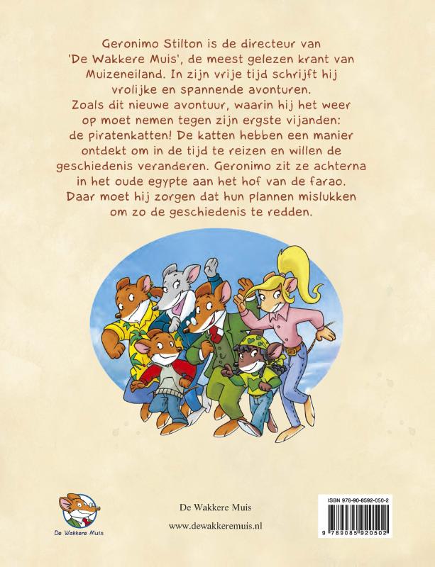 Achterkant van 2 Het geheim van de Sfinx