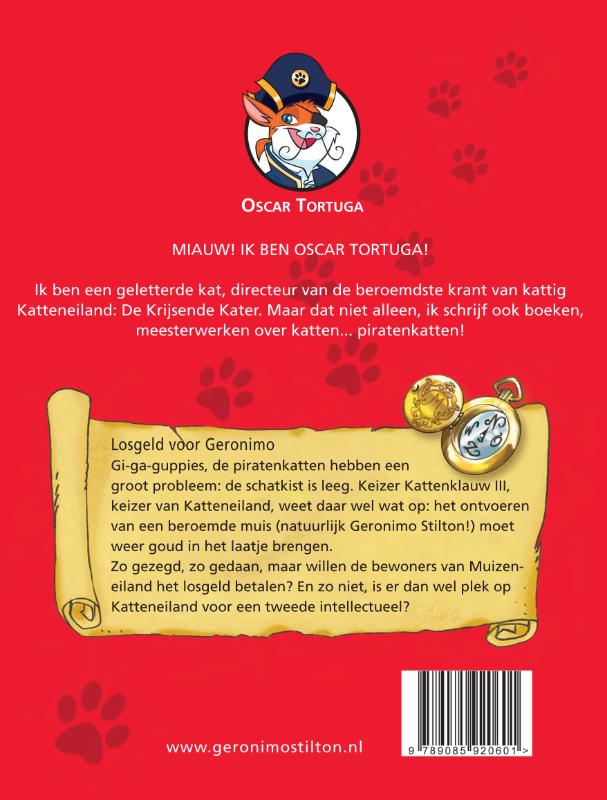 Achterkant van Losgeld voor Geronimo