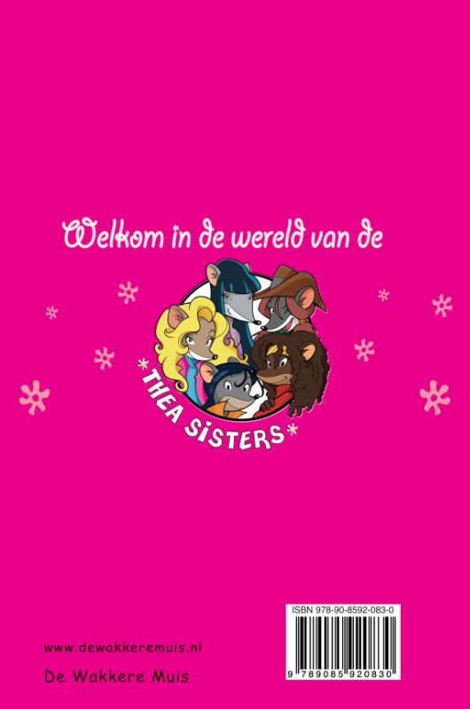 Achterkant van De Thea Sisters in Parijs