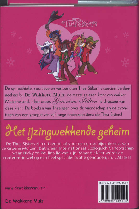 Achterkant van Het ijzingwekkende geheim