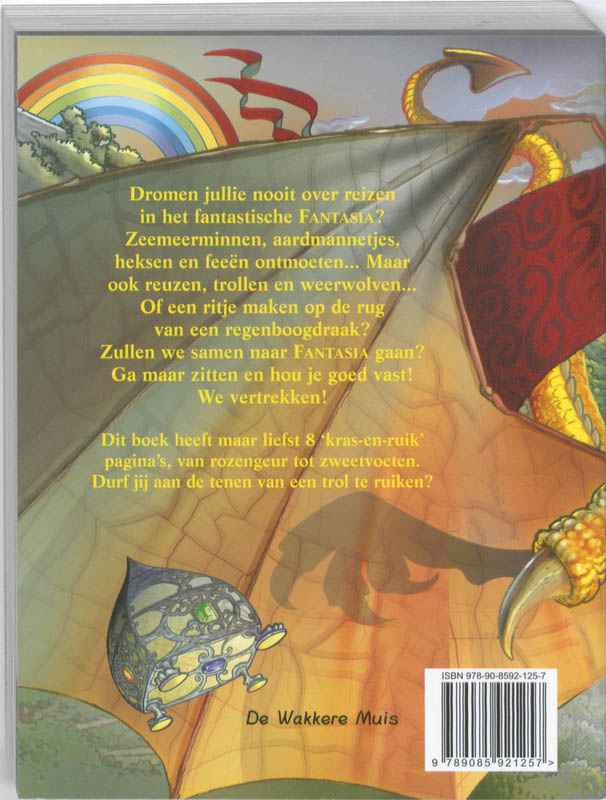 Achterkant van Fantasia