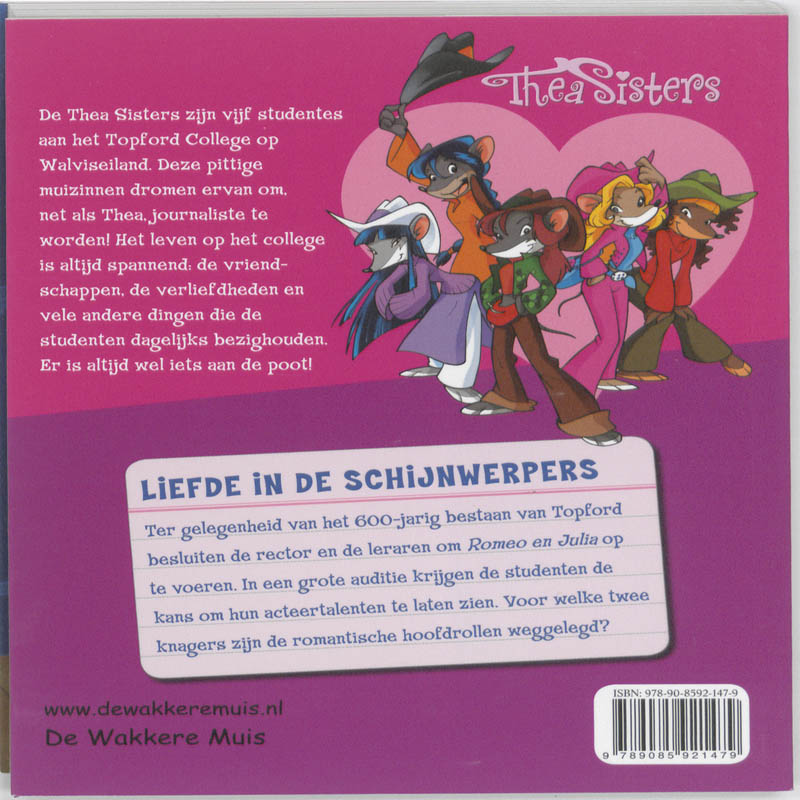Achterkant van Liefde in de schijnwerpers