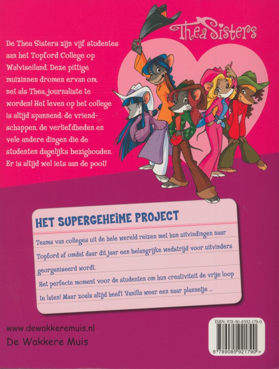 Achterkant van Het supergeheime project