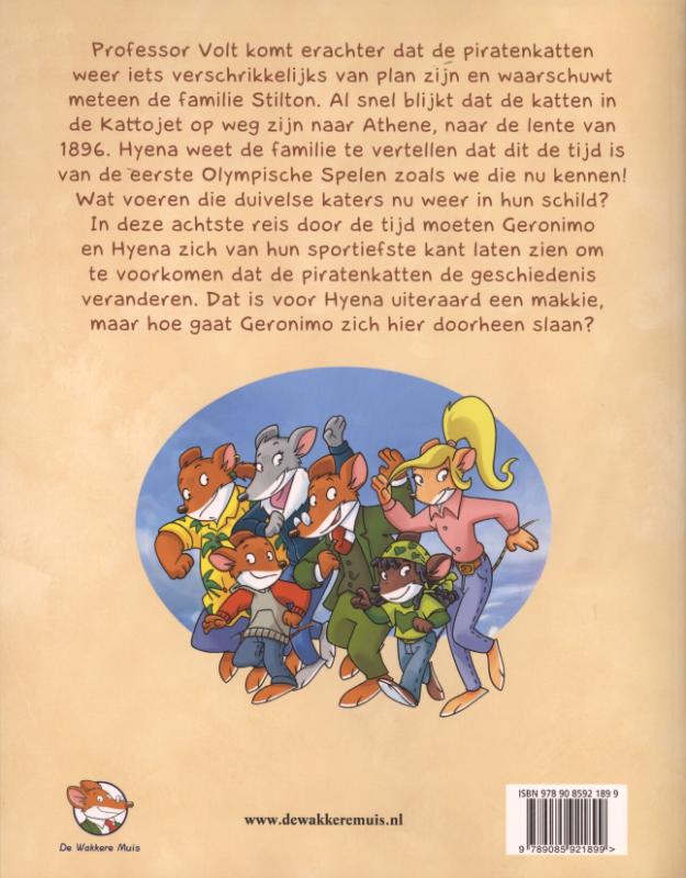 Achterkant van Lang leve de Olympische Spelen!