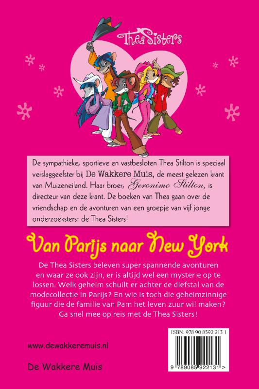 Achterkant van Van Parijs naar New York
