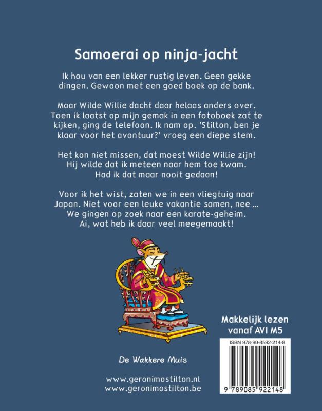Achterkant van Samoerai op Ninjajacht