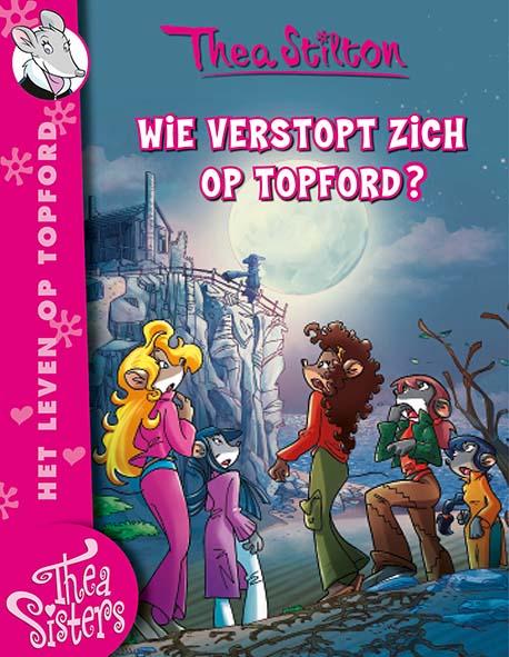 Achterkant van Wie verstopt zich op Topford? Een geheimzinnige liefdesbrief