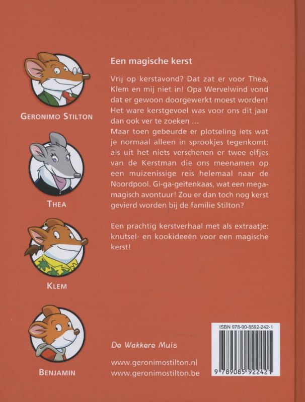 Achterkant van Een magische kerst
