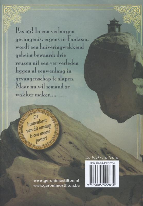 Achterkant van Het ontwaken der reuzen