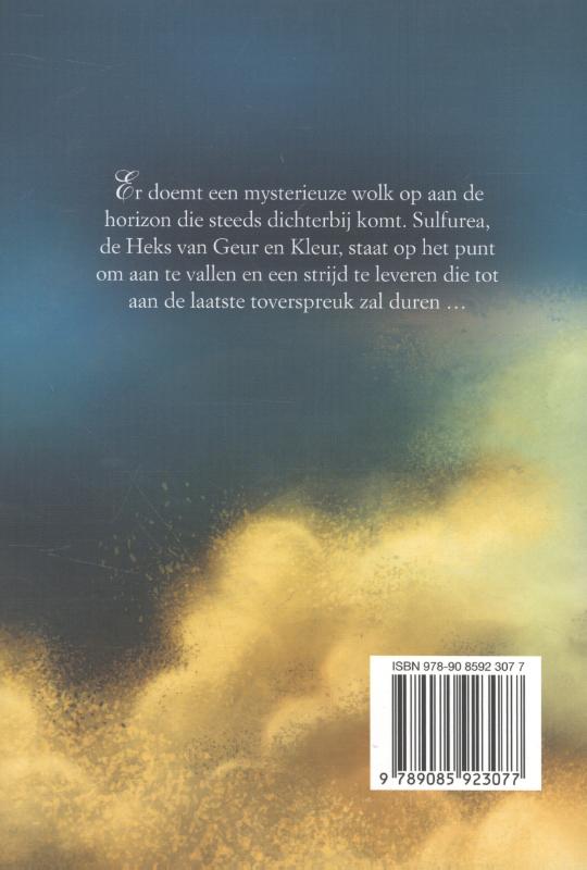 Achterkant van De heks van geur en kleur