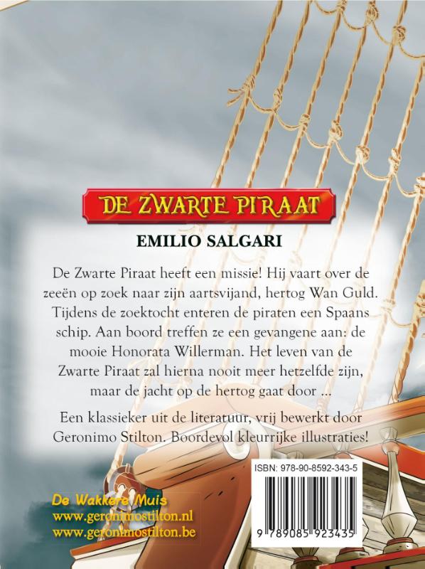 Achterkant van De Zwarte Piraat