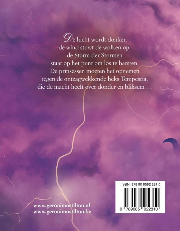 Achterkant van De heks van weer en wind