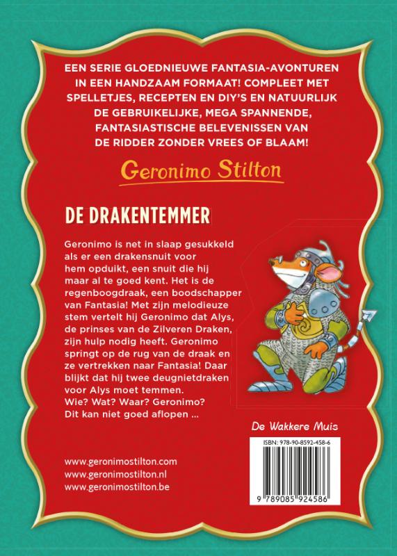Achterkant van De drakentemmer