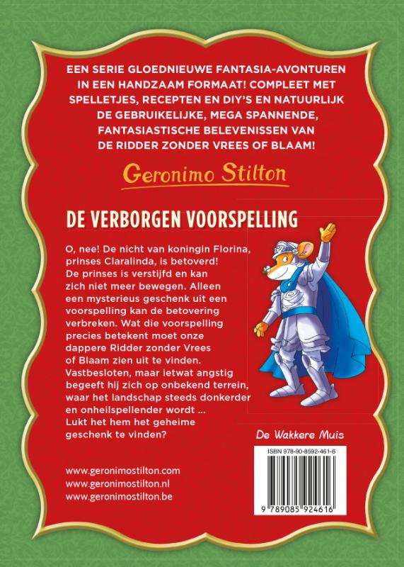 Achterkant van De verborgen voorspelling