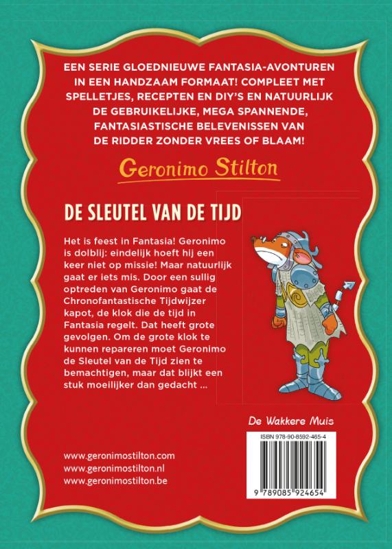 Achterkant van De sleutel van de tijd