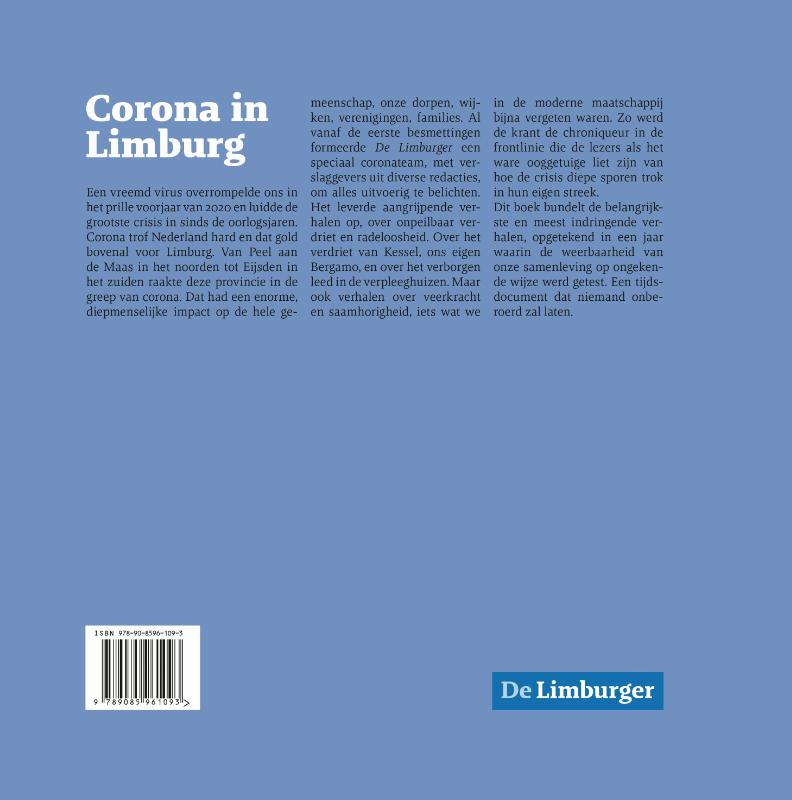 Achterkant van Corona in Limburg