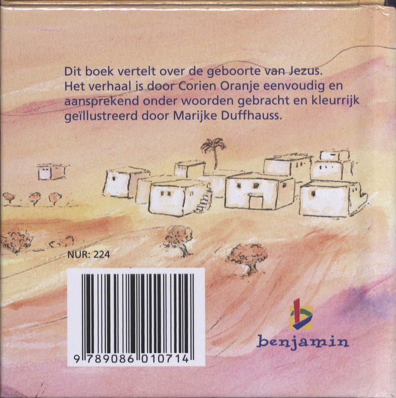 Achterkant van Op reis naar Betlehem