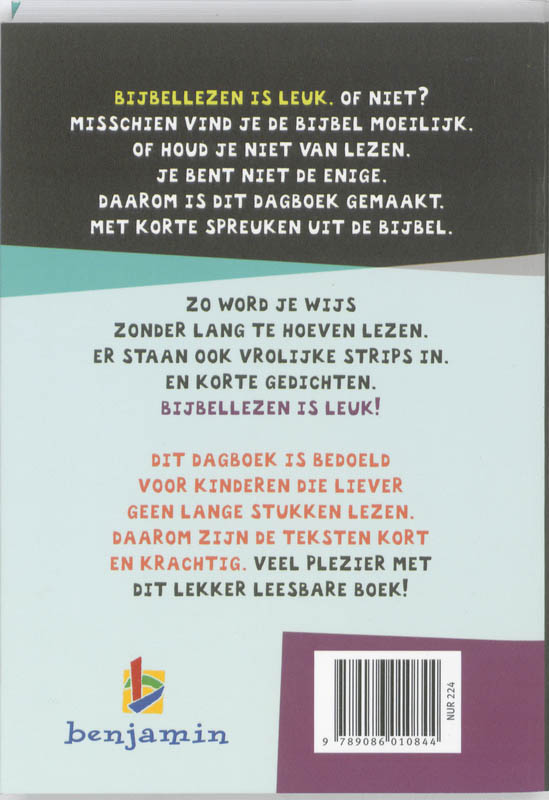 Achterkant van Een woord voor elke dag