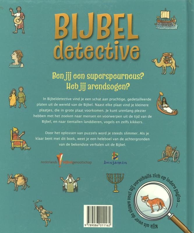 Achterkant van Bijbeldetective