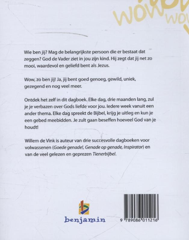 Achterkant van Wow, zo ben jij!
