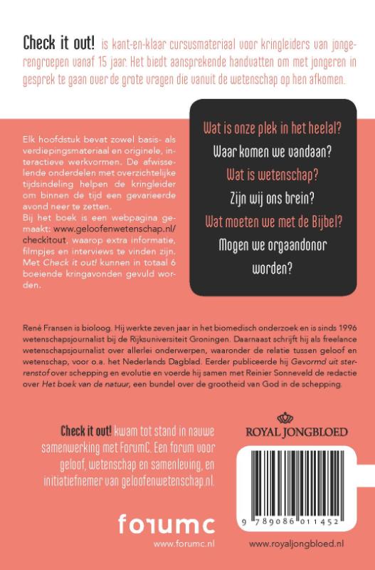 Achterkant van Check it out!
