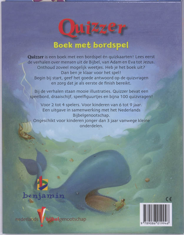 Achterkant van Quizzer