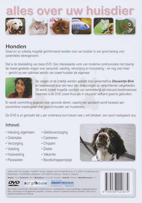 Achterkant van Honden