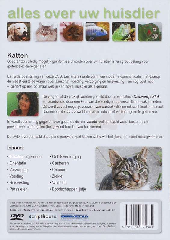 Achterkant van Katten