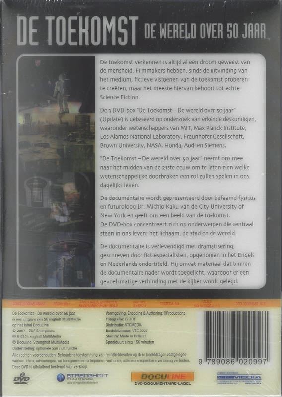 Achterkant van De Toekomst