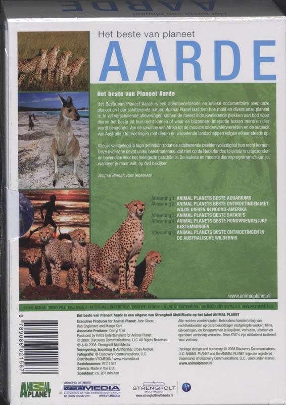 Achterkant van Het beste van planeet Aarde