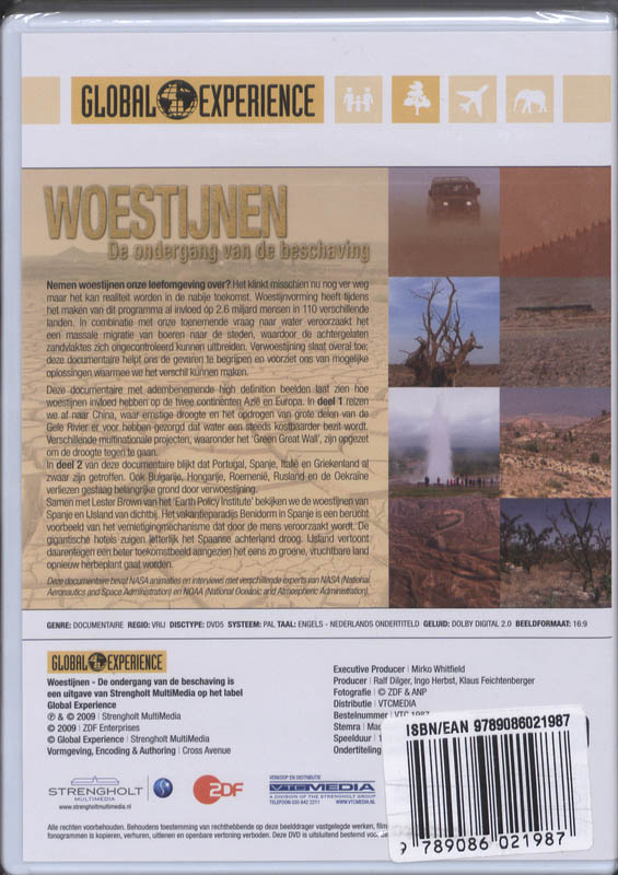 Achterkant van Woestijnen