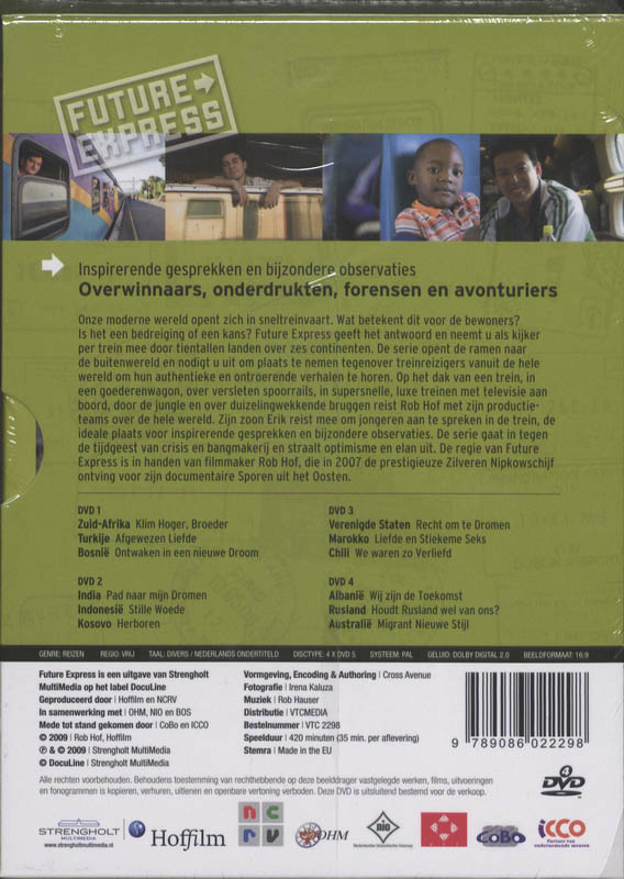 Achterkant van FUTURE EXPRESS DVD