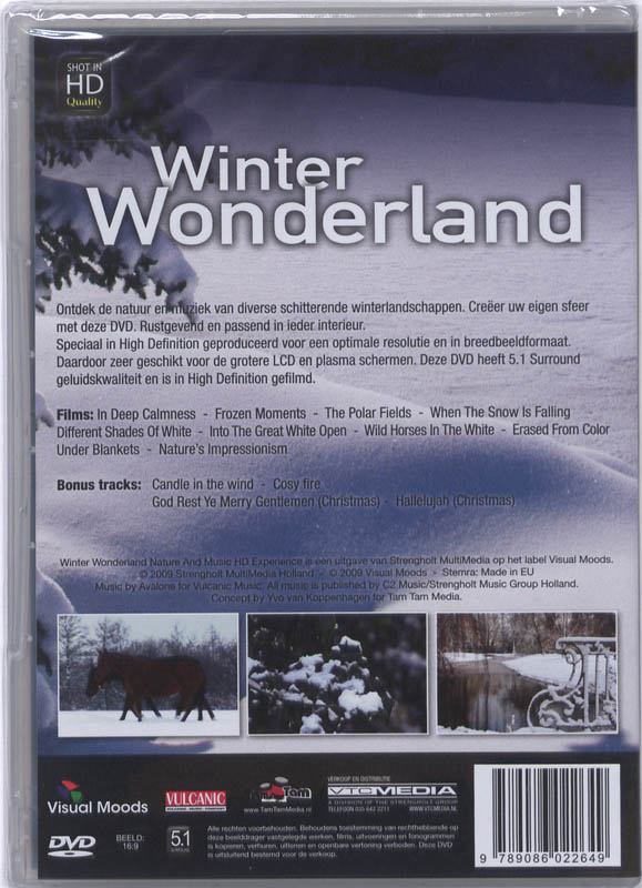 Achterkant van Winterwonderland HD experience