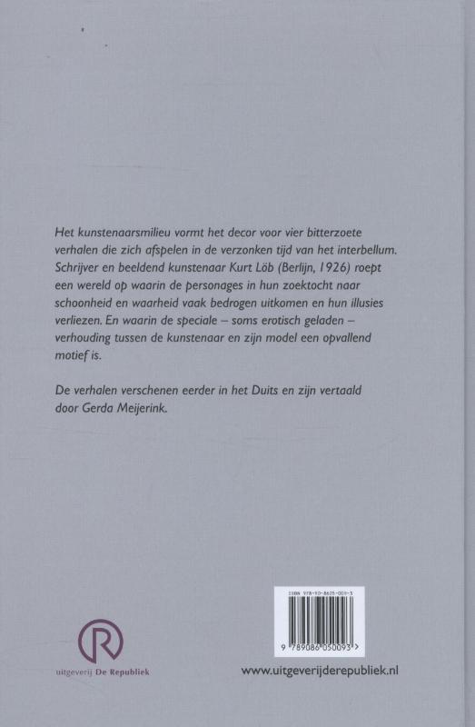 Achterkant van Het model en andere verhalen