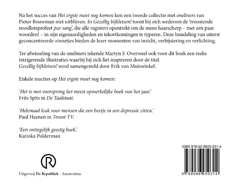 Achterkant van Gezellig bijkletsen!