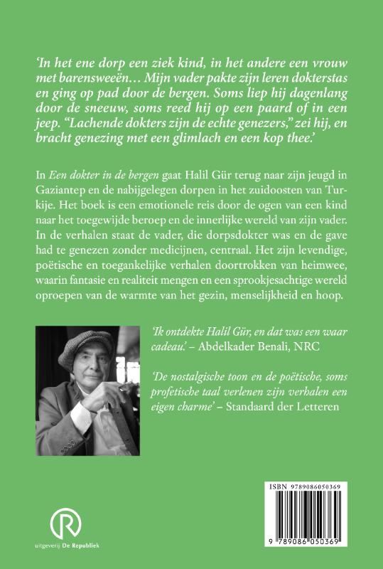 Achterkant van Een dokter in de bergen