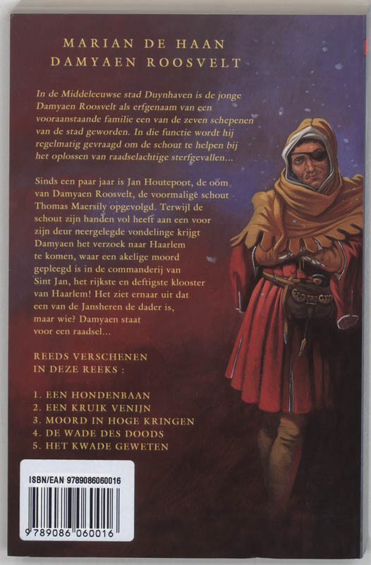 Achterkant van De eer van de familie
