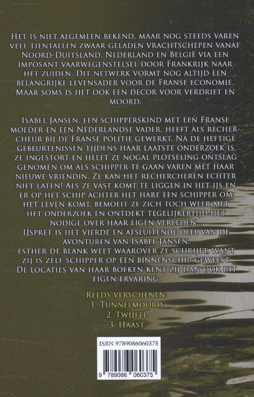 Achterkant van IJspret