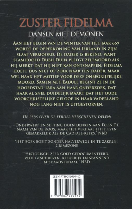 Achterkant van Dansen met demonen