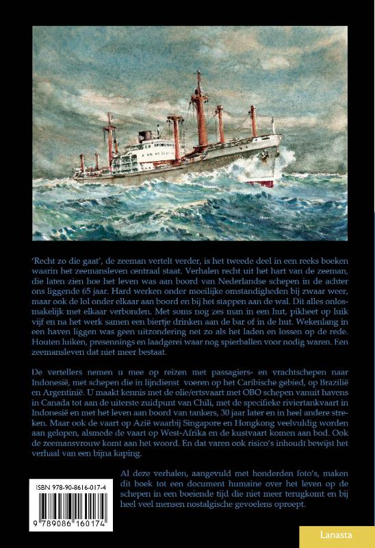 Achterkant van Recht zo die gaat