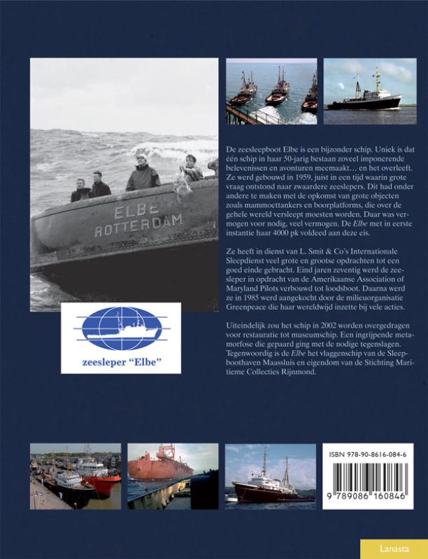 Achterkant van Zeesleper Elbe