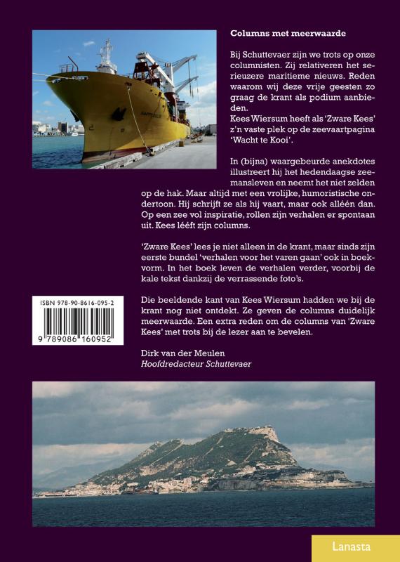 Achterkant van 2 Een scheepslengte verhalen