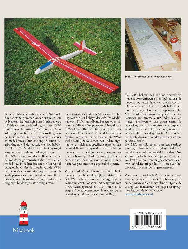 Achterkant van Bouwen en vliegen met een RC-zweefmodel