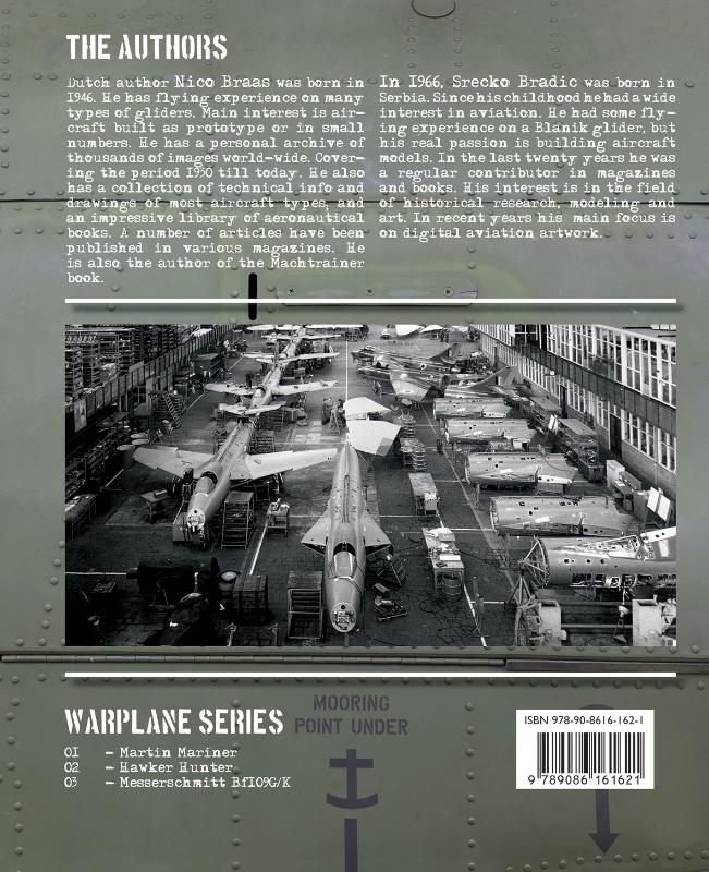 Achterkant van Hawker hunter