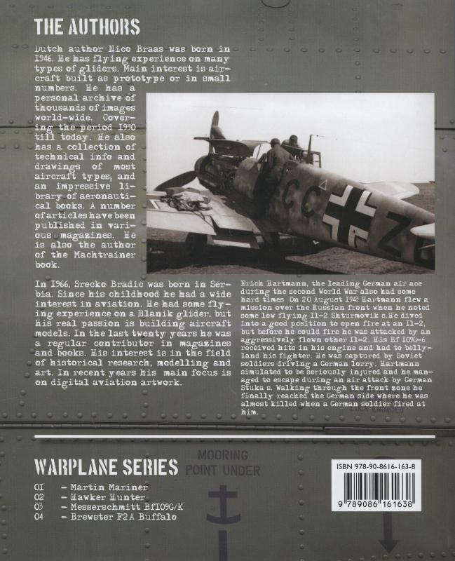 Achterkant van Messerschmitt BF 109G and K